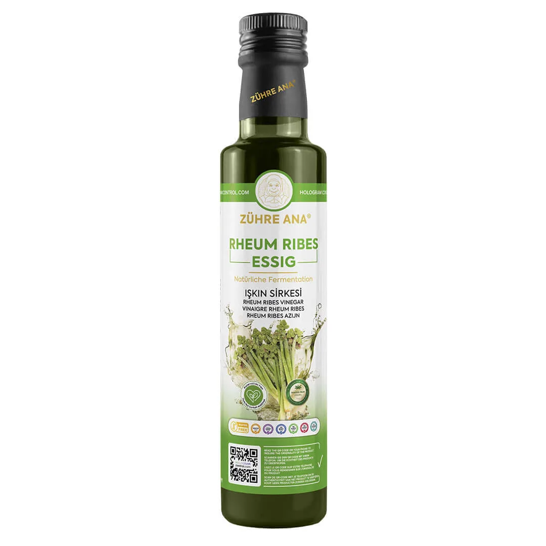 Zühre Ana Rhabarberwurzel-Essig 500 ml – Flasche