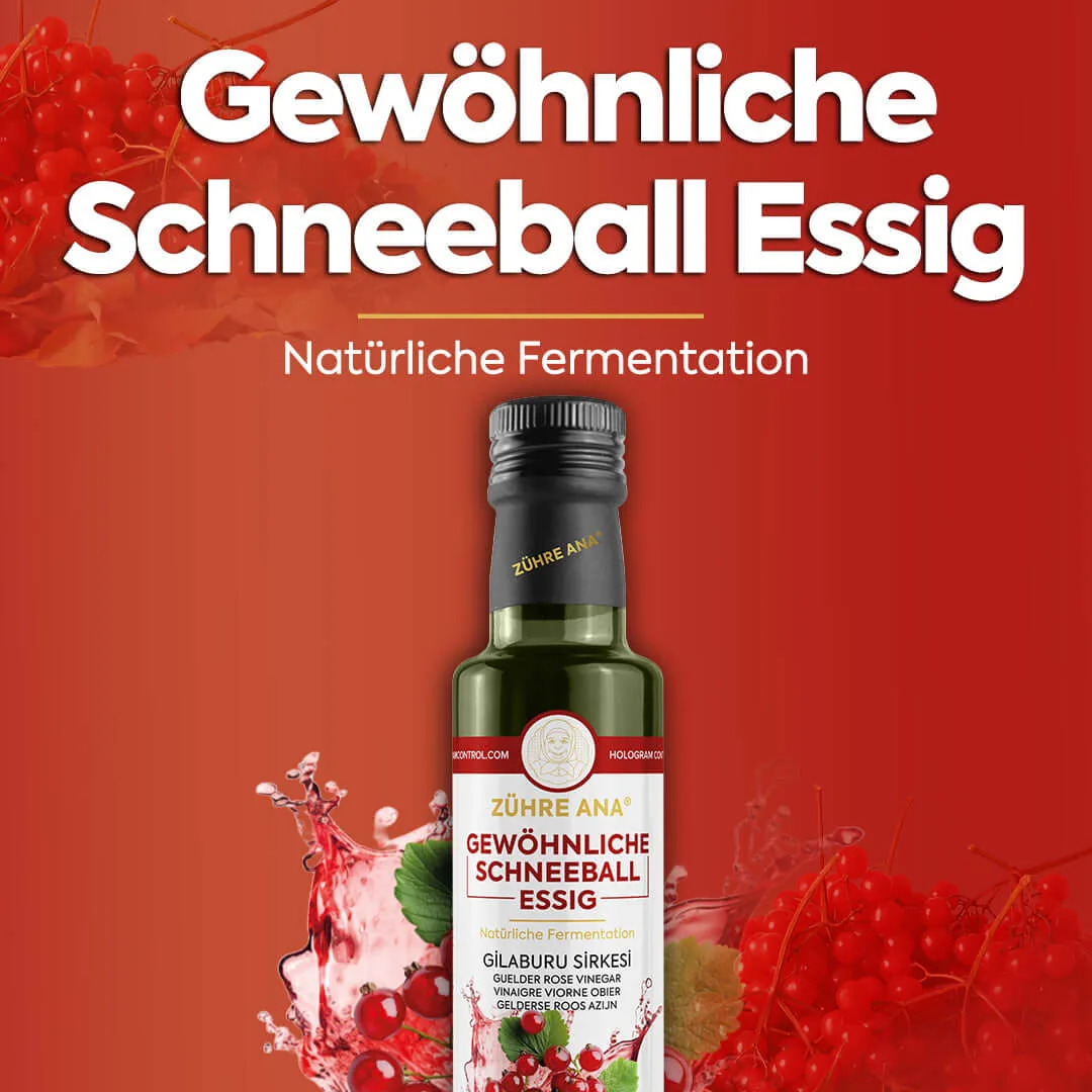 Zühre Ana Schneeball Essig 500 ml – Flasche