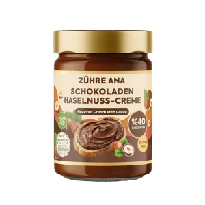 Zühre Ana Schokoladen-Haselnuss-Creme 315 g – Verpackung