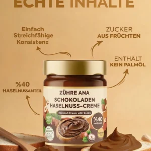 Zühre Ana Schokoladen-Haselnuss-Creme 315 g – Ansicht 2