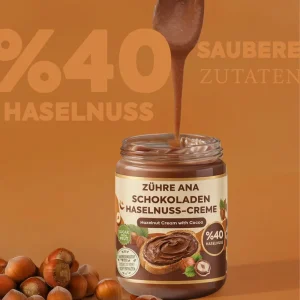 Zühre Ana Schokoladen-Haselnuss-Creme 315 g – Ansicht 3