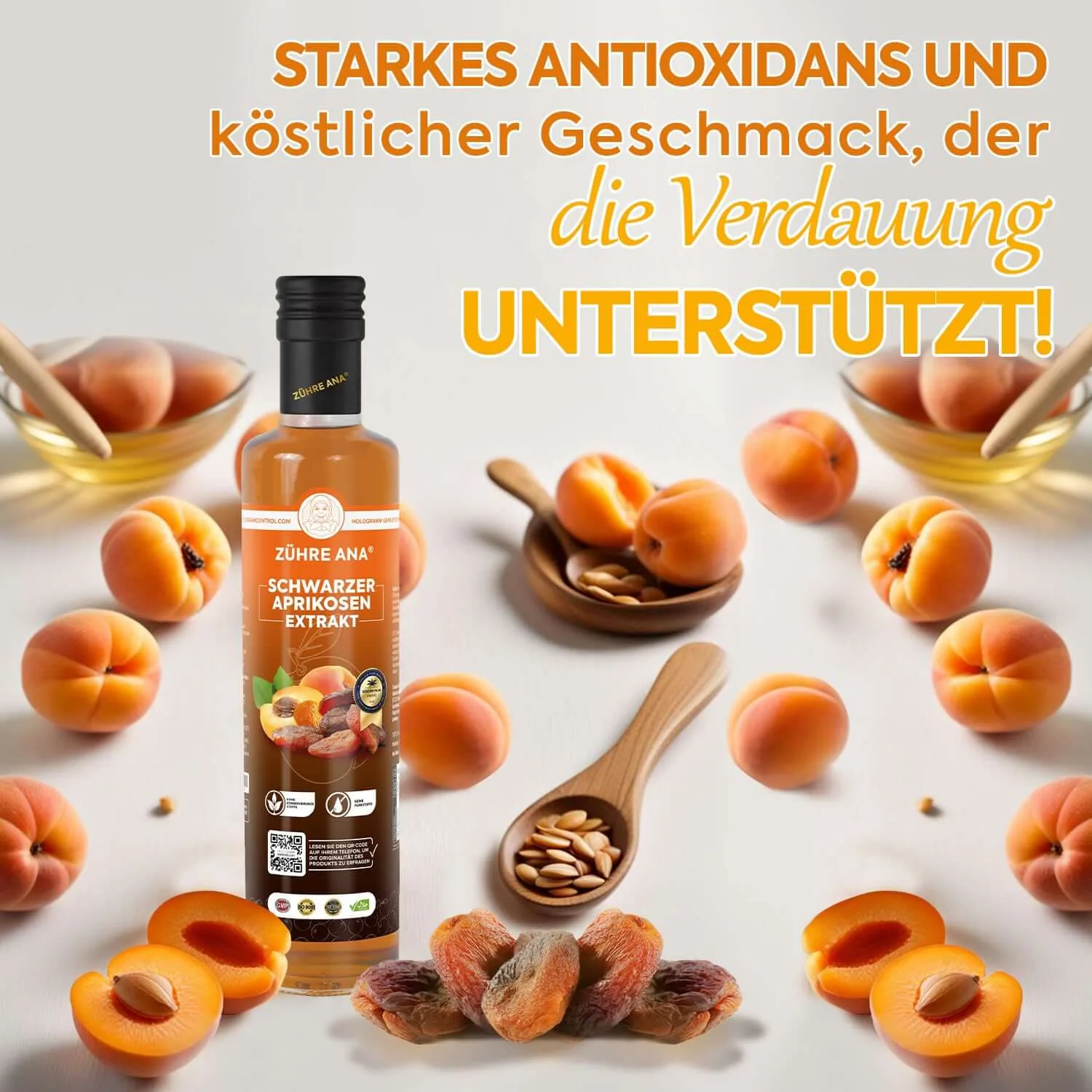 Zühre Ana Schwarzer Aprikosenextrakt 340 g – Ansicht 1
