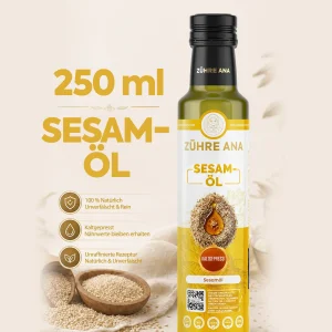 Zühre Ana Sesamöl 250 ml – kaltgepresst