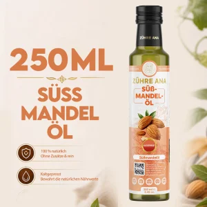 Zühre Ana Süßmandelöl 250 ml – kaltgepresst