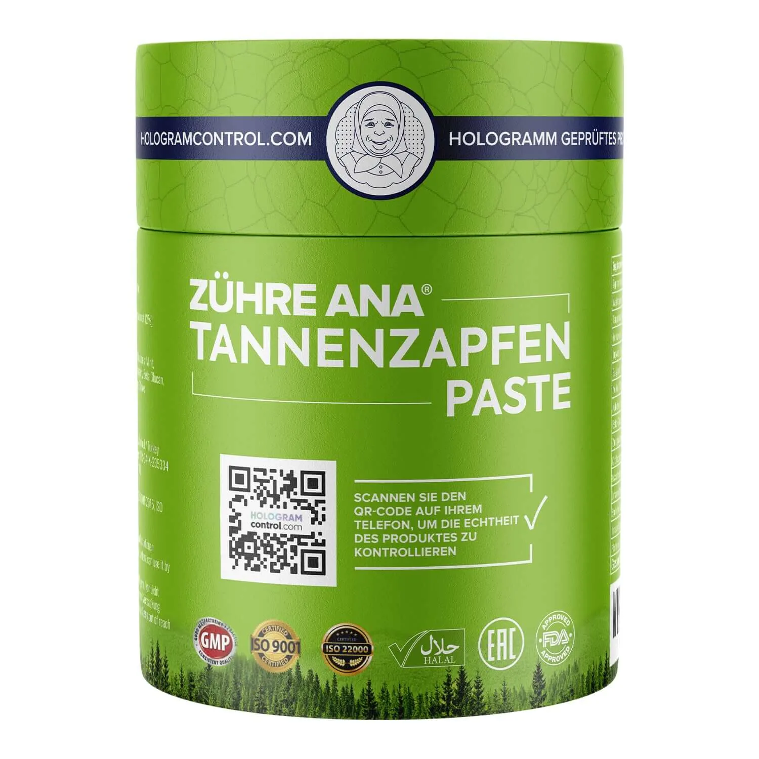 Zühre Ana Tannenzapfenpaste 240 g – Verpackung