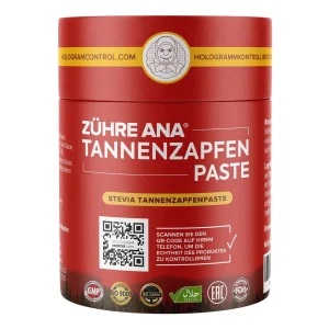 Zühre Ana Tannenzapfenpaste mit Stevia 240 g – Verpackung