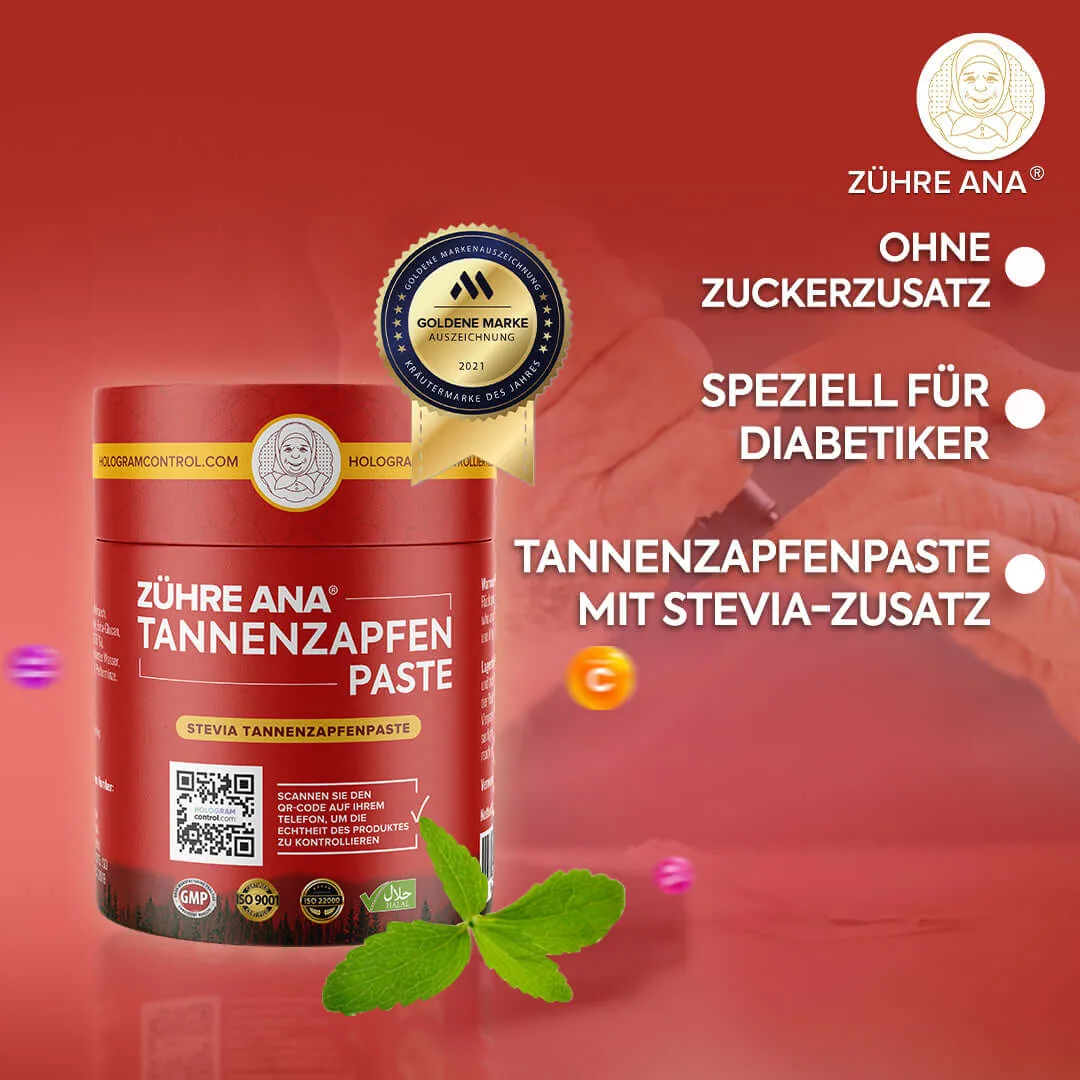 Zühre Ana Tannenzapfenpaste mit Stevia 240 g – Ansicht 1