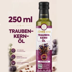 Zühre Ana Traubenkernöl 250 ml – kaltgepresst