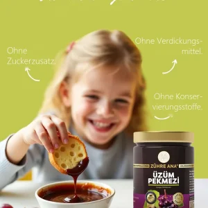 Zühre Ana Traubenmelasse 400 g – ohne Zuckerzusatz