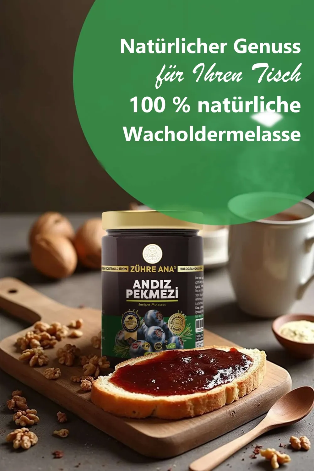 Zühre Ana Wacholdermelasse 400 g – natürlicher Genuss