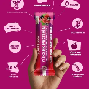 Zühre Ana Waldfrucht-Proteinriegel 480 g – Highlights