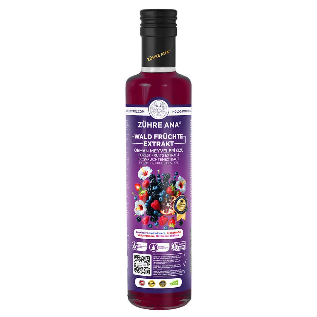 Zühre Ana Waldfrüchte Extrakt 640 g – Flasche