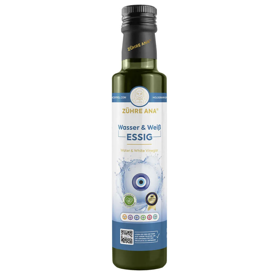 Zühre Ana Wasser & Weiß Essig 500 ml – Flasche