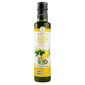 Zühre Ana Zitronen-Knoblauch-Petersilien-Essig 500 ml – Flasche